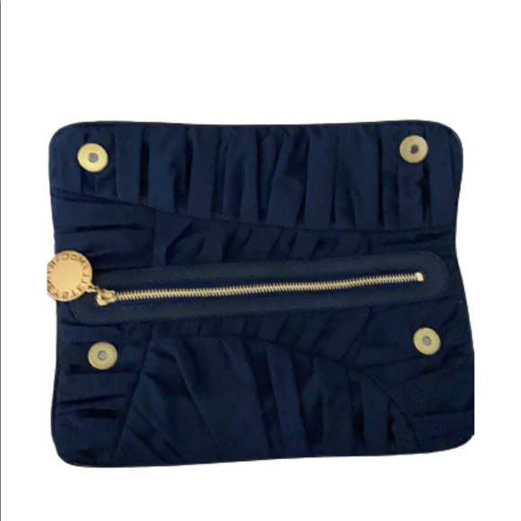 Stella McCartney Rushed Clutch with patent piping - Picture 2 of 3